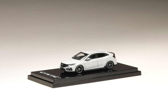 [ Back-order ] Hobby Japan HJ642018AW 1:64 Honda Civic H/B (FK7) 2020 Platinum White Pearl