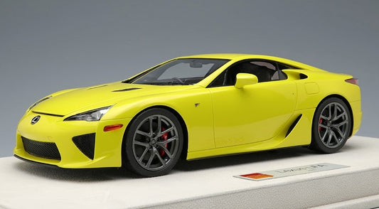 [ Back-order ] Make Up EIDOLON EML043D 1:18 Lexus LFA 2010 Pearl Yellow