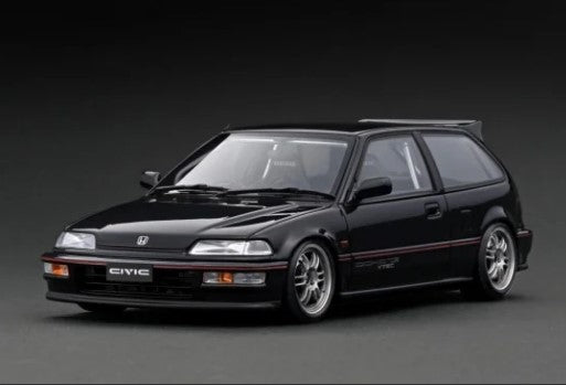 [ Back-order ] ignition model IG3125 1:18 Honda CIVIC (EF9) SiR Black