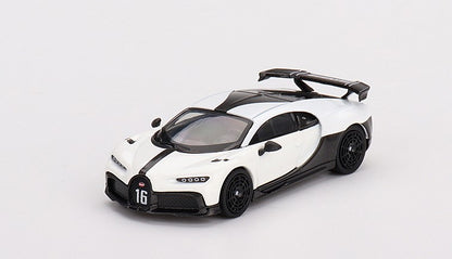 MGT00569-L TSM MINI-GT 1:64 Bugatti Chiron Pur Sport White LHD