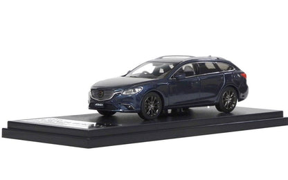 [ Back-order ] Hi-Story HS138DB 1:43 MAZDA ATENZA WAGON (2016) Deep Crystal Blue Mica Diecast