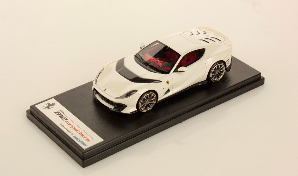 LS530B LookSmart 1:43 Ferrari 812 Competizione White model car