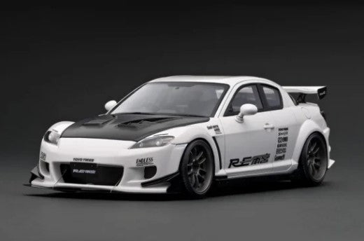 [ Back-order ] ignition model IG3175 1:18 Mazda RX-8 (SE3P) RE Amemiya White