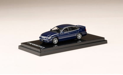 [ Back-order ] Hobby Japan HJ641030ABL 1:64 Toyota ARISTO V300 VERTEX Edition Dark Blue Mica