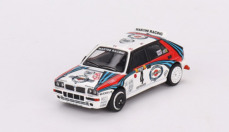 MGT00455-L TSM MINI-GT 1:64 Lancia Delta HF Integrale Evoluzione Monte Carlo 1992 Winner #4 LHD