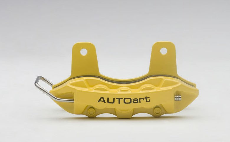 [ Back-order ] AUTOart 40254 Brake Caliper Name Card Holder Yellow Die-cast