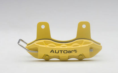 [ Back-order ] AUTOart 40254 Brake Caliper Name Card Holder Yellow Die-cast