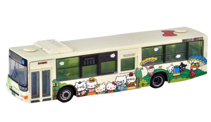 [ Back-order ] TOMYTEC 300434 The Bus Collection / Bus Colle Kitakyushu City Transportation Bureau Kitty Bus No.1 (Family)  Diorama Supplies