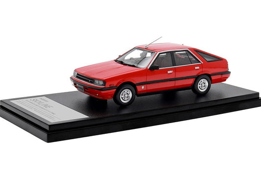 [ Back-order ] Hi-Story HS438RE 1:43 NISSAN SKYLINE HATCHBACK 2000 TURBO GT-E EX (1984) Red Resin