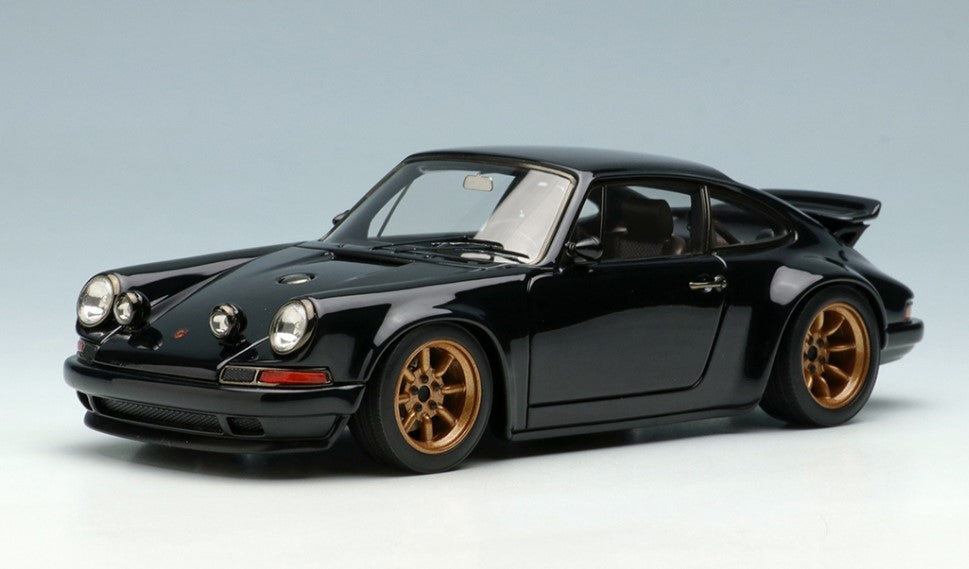 VM203 MakeUp VISION 1:43 Singer 911 (964) Coupe (Wing Up) Black