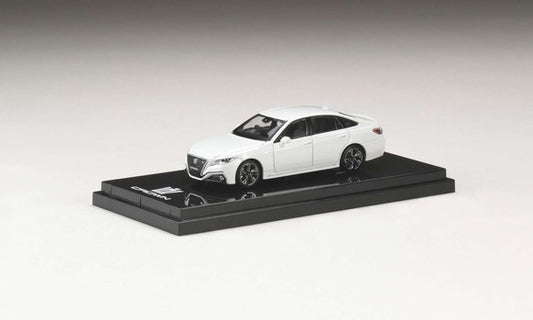 [ Back-order ] Hobby Japan HJ642009HW 1:64 Toyota CROWN HYBRID 2.5 RS Limited White Pearl Crystal CS.