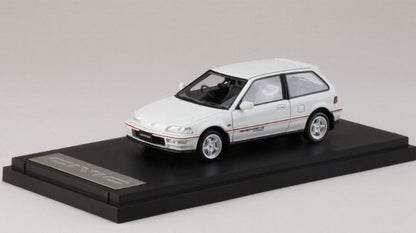 [ Back-order ] MARK43 PM4396MW 1:43 Honda Civic (EF9) SiR II With MUGEN RNR Wheel White