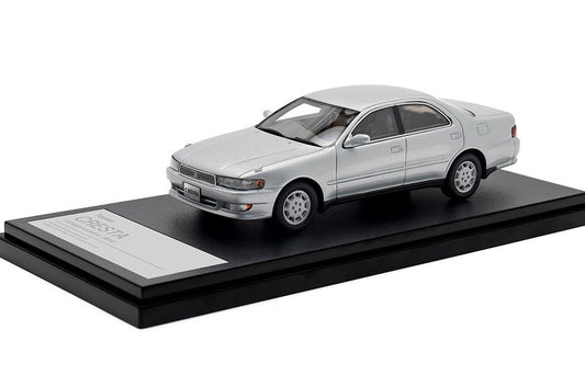 [ Back-order ] Hi-Story HS437SL 1:43 Toyota CRESTA 2.5 Super Lucent G (1994) Silver Metallic Resin