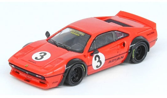 [ Back-order ] INNO Models IN64-LBWK308-RED 1:64 LB-WORKS 308 GTB Red