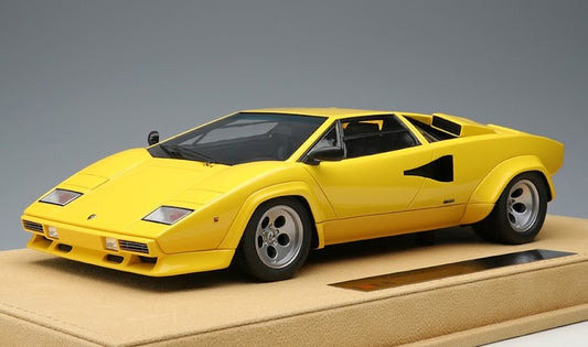 [ Back-order ] Make Up IDEA IM065D 1:18 Lamborghini Countach LP5000S 1982 Yellow