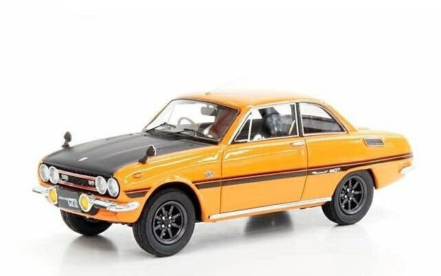 [ Back-order ] MARK43 PM4314SP 1:43 Isuzu BELLETT GT Type R (PR91W) Sports Wheel Maple Orange