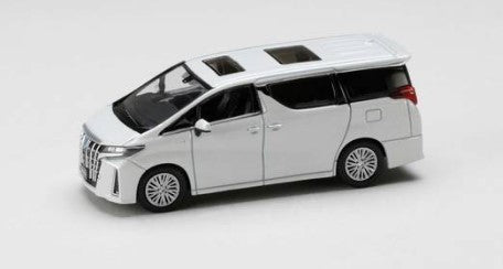 [ Back-order ] Hobby Japan HJ645012BW 1:64 Toyota Alphard Hybrid (H30W) / with Sun Roof White Pearl Crystal Shine (070) Die-cast