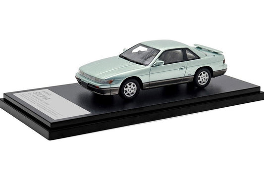 [ Back-order ] Hi-Story HS450GR 1:43 NISSAN SILVIA Q's DIA PACKAGE (1991) Lime Green Two Tone Resin