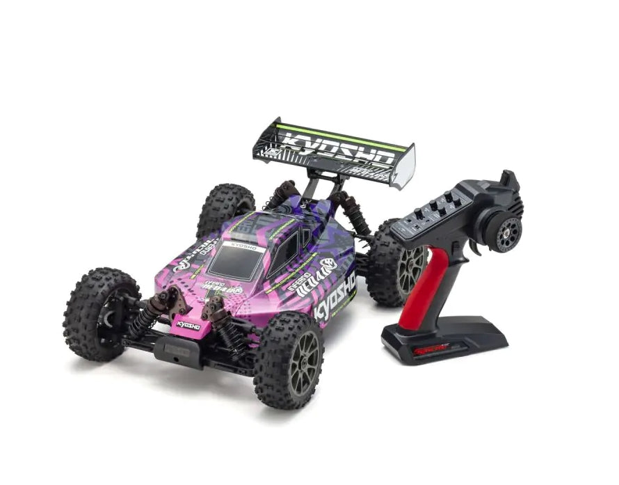 34118T1 Kyosho 1:8 Brushless powered 4WD racing buggy Inferno NEO 4.0 VE color type 1 with KT-231P+ Radio Control