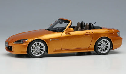 [ Back-order ] Make Up EIDOLON EM677F 1:43 Honda S2000 (AP2) 2005 New Imola Orange Pearl