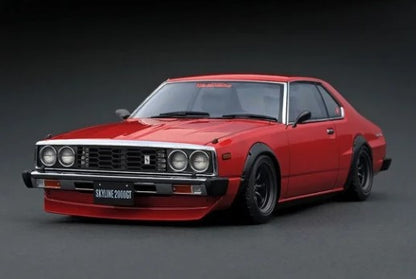 [ Back-order ] ignition model IG3467 1:18 Nissan Skyline 2000 GT-ES (C210) Red