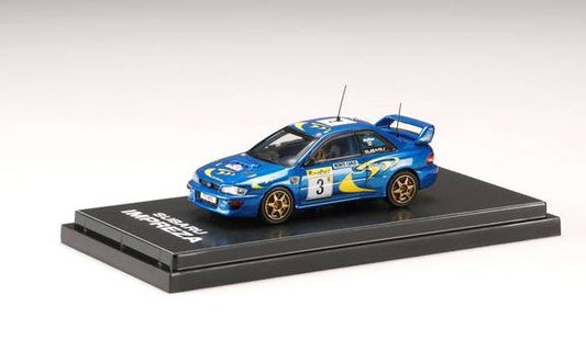 [ Back-order ] Hobby Japan HJR642041A 1:64 Subaru IMPREZA WRC 1997 #3 Monte Carlo Colin McRae