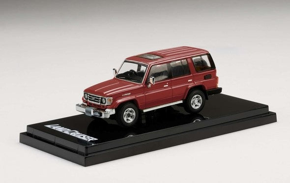 [ Back-order ] Hobby Japan HJ642038BR 1:64 Toyota LANDCRUISER 70 ZX 4door 2001 Red