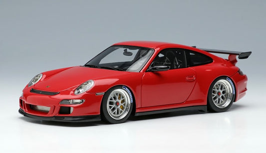 [ Back-order ] Make Up EIDOLON EM710B 1:43 Porsche 911(997) GT3 RS (BBS Cup wheels) Guards Red