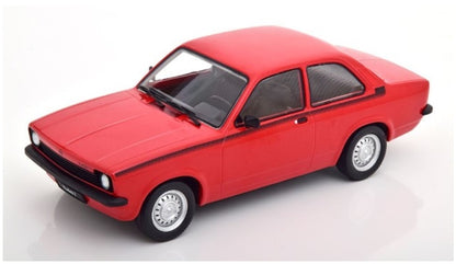 KKDC180672 KK scale 1:18 Opel Kadett C Junior 1976 red/black