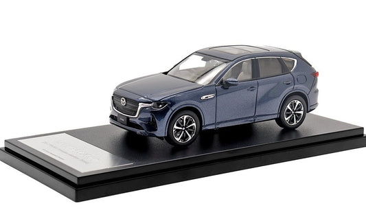 [ Back-order ] Hi-Story HS416DB 1:43 MAZDA CX-60 XD-HYBRID Premium Modern (2022) Deep Crystal Blue Mica Diecast