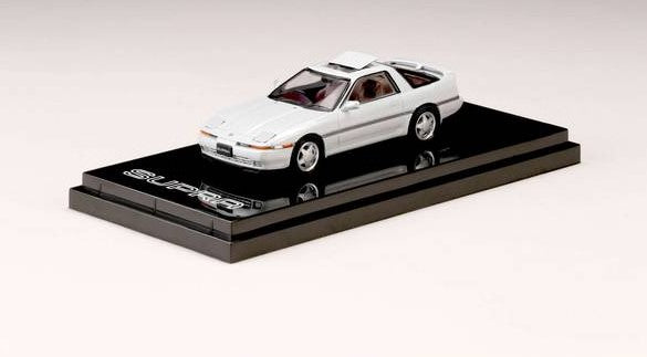 [ Back-order ] Hobby Japan HJ642026LRPW 1:64 Toyota SUPRA (A70) 2.5GT TWIN TURBO LIMITED with Outer Sliding Sunroof Parts White