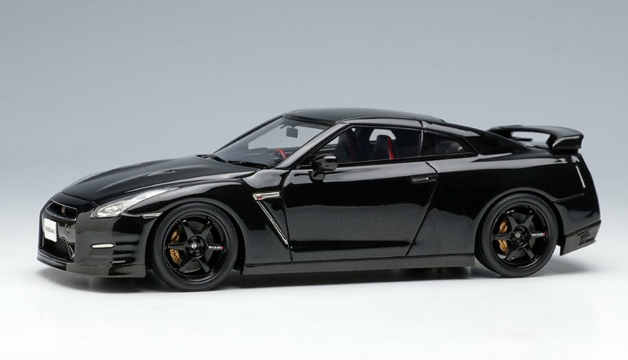 [ Back-order ] Make Up EIDOLON EM683F 1:43 Nissan GT-R Track Edition Engineered By Nismo 2015 Meteor Flake Black Pearl