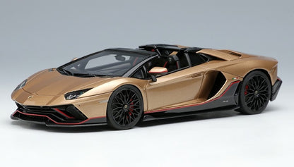 [ Back-order ] Make Up EIDOLON EM637B 1:43 Lamborghini Aventador LP780-4 Ultime Roadster 2021 (Diansus wheel) Bronzo Zante