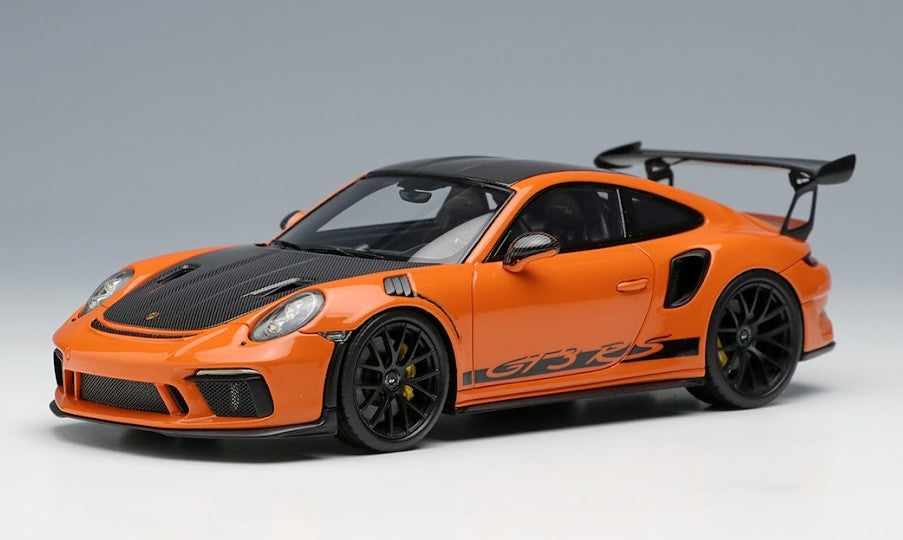 [ Back-order ] Make Up EIDOLON EM574E 1:43 Porsche 911 (991.2) GT3 RS Weissach Package 2018 Orange