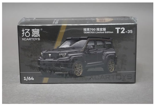 T2-35 拓意 XCARTOYS 1:64 Tank 700 Black Gold Limited Edition