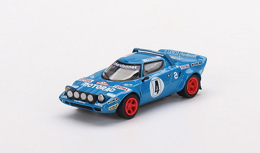 MGT00504-L TSM MINI-GT 1:64 Lancia Stratos HF Monte Carlo 1979 #4 LHD