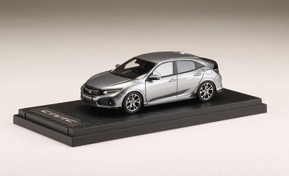 [ Back-order ] MARK43 PM4391BHS 1:43 Honda Civic Hatchback (FK7) / Carbon Platform Luna Silver Metallic