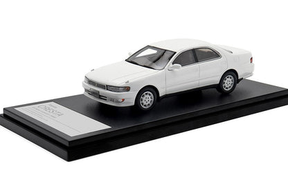 [ Back-order ] Hi-Story HS437WH 1:43 Toyota CRESTA 2.5 Super Lucent G (1994) Super White II Resin