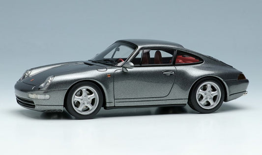 [ Back-order ] Make Up VISION VM145E 1:43 Porsche 911(993) Carrera 4 1995 Gunmetal