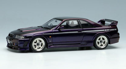 EM397SC Make Up EIDOLON 1:43 Nismo 400R 1996 Midnight Purple