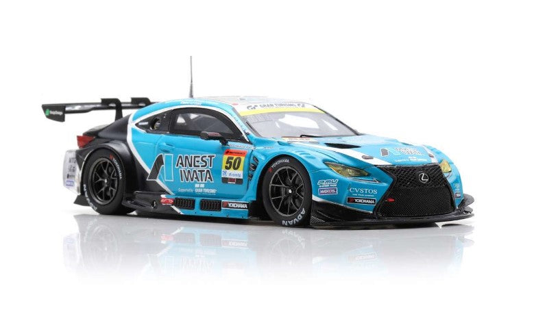 SGT081 SPARK 1:43 RC F GT3 #50 ANEST IWATA Racing with Arnage GT300 SUPER GT 2023 - Igor Omura Fraga - Yuga Furutani - Miki Koyama