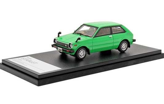 [ Back-order ] Hi-Story HS387GR 1:43 Toyota STARLET S (1978) Green Resin