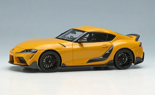 [ Back-order ] Make Up EIDOLON EM502A 1:43 Toyota GR Supra 2019 TRD Package Lightning Yellow