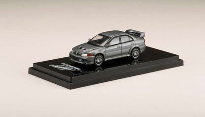 [ Back-order ] Hobby Japan HJ641033AGM 1:64 Mitsubishi LANCER GSR EVOLUTION 6 (CP9A) 1999 Gray Metallic