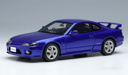 [ Back-order ] Make Up EIDOLON EM628B 1:43 Nissan Silvia (S15) Spec R Aero 1999 Brilliant Blue