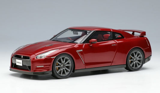 [ Back-order ] Make Up EIDOLON EM414A 1:43 Nissan GT-R 2014 Gold Flake Red Pearl