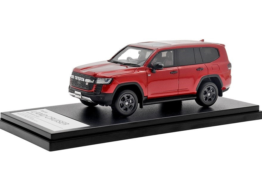 [ Back-order ] Hi-Story HS408RE 1:43 Toyota LAND CRUISER GR SPORT (2021) Dark Red Mica Metallic Resin