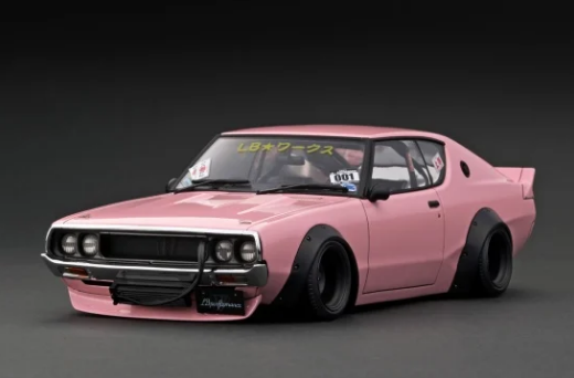 [ Back-order ] ignition model IG3214 1:18 LB-WORKS Kenmeri 2Dr Pink