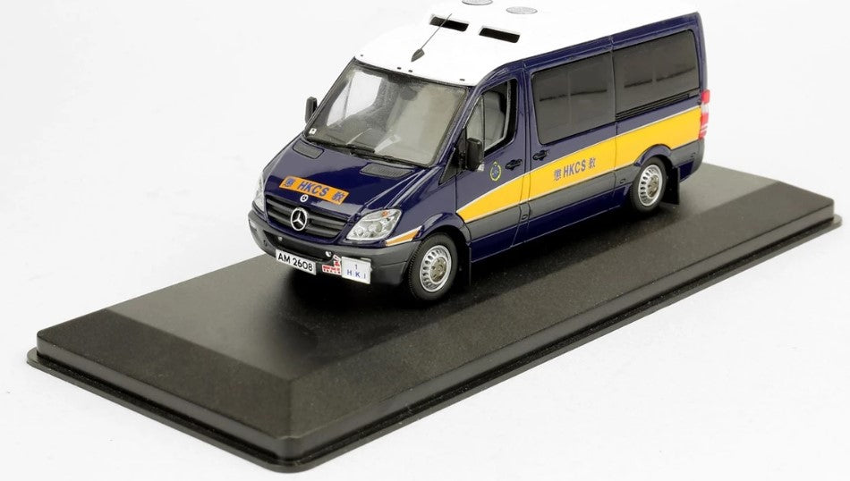 [ Back-order ] TINY ATC43047 1:43 MB Sprinter HKCS CSD Diecast