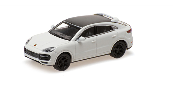 [ Back-order ] MINICHAMPS 870069120 1:87 Porsche Cayenne Coupe 2019 White model car